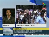 México: CNTE pide a autoridades atender sus demandas