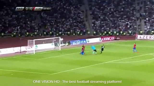 Muarem Muarem Goal HD - Qarabag 1-0 Plzen 02.08.1016