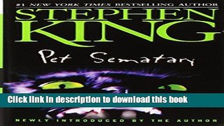 [PDF] Pet Sematary Online Book