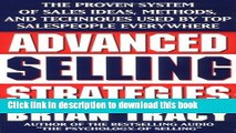 [Read PDF] Advanced Selling Strategies: The Proven System of Sales Ideas, Methods, and Techniques