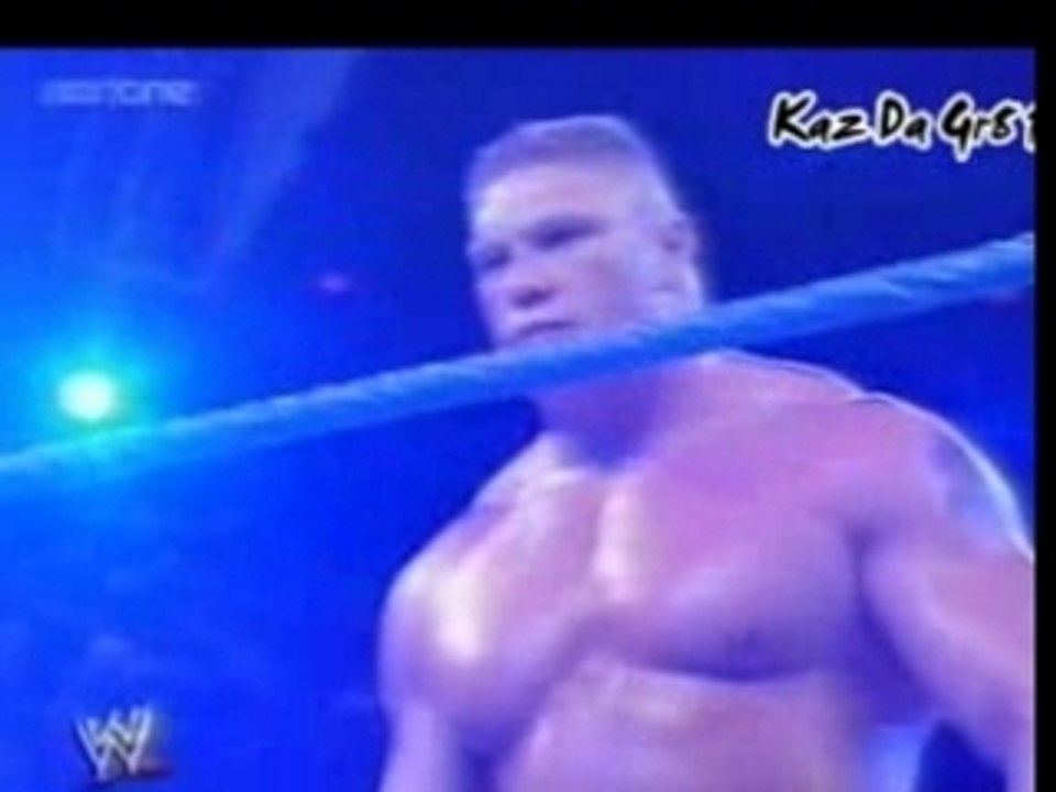 Cena Raps About Lesnar, Then Gets Beats!