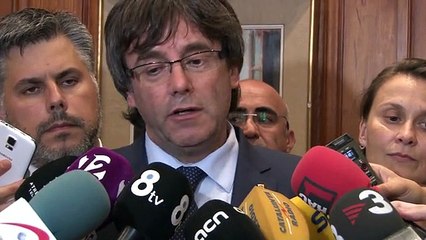 Carles Puigdemont: 'Allò que està realment suspès és l'exercici de la democràcia en el sistema parlamentari espanyol'