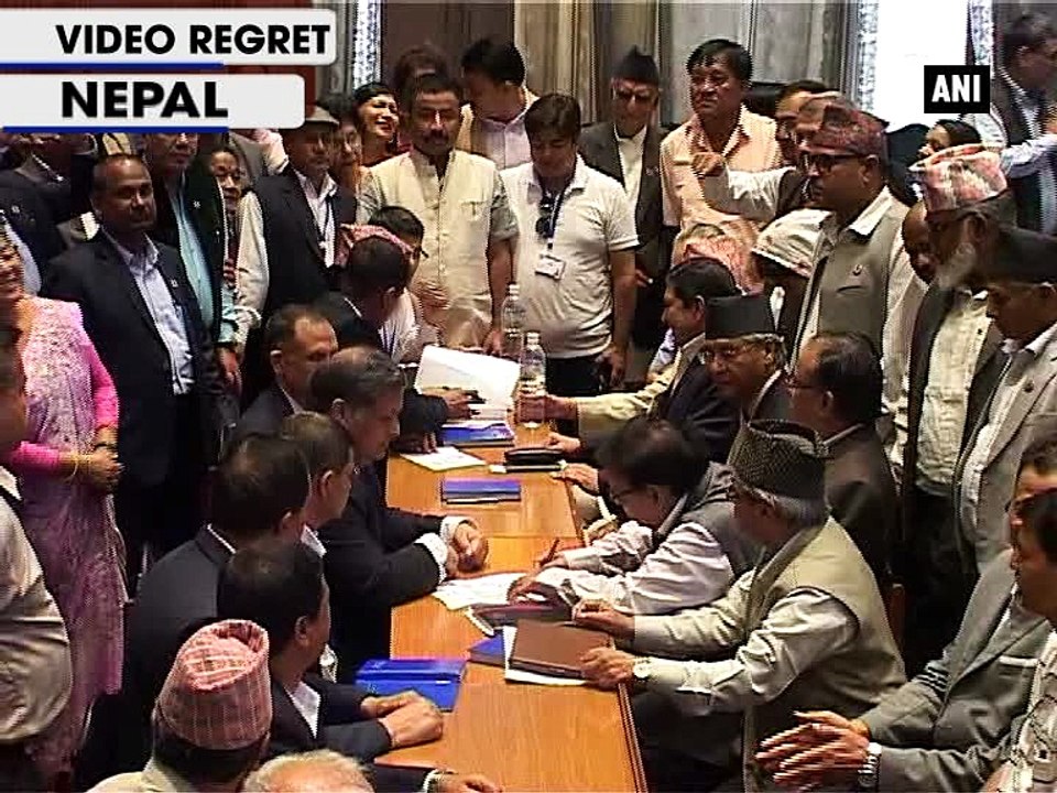 Pushpa Kamal Dahal registers candidacy for Nepal's PM post