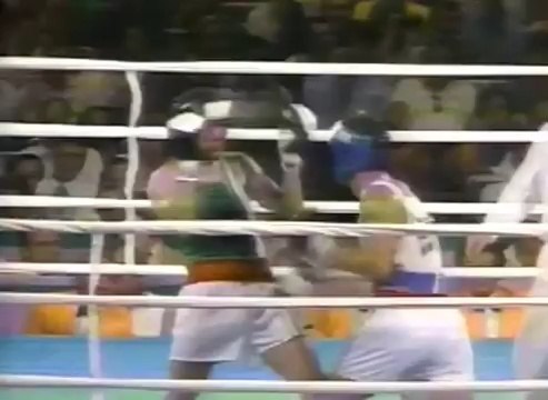 Mohamed Zaoui 1ere médaille Algérienne aux JO - 1984