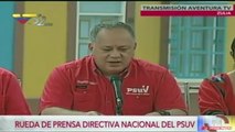 Diosdado Cabello: Nadie le está negando a la derecha que tengan el control de la AN