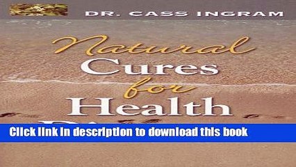 Ebook Natural Cures for Health Disasters Full Download