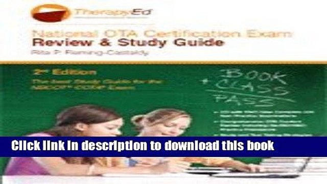 [PDF] National Occupational Therapy Assistant Certification Exam Review Study Guide Download