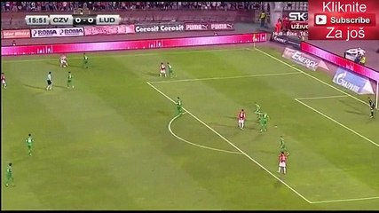 Mitchell Donald Goal HD - Estrella Roja 1-0 Ludogorets  02.08.1016