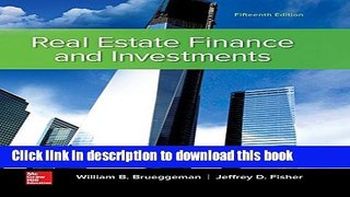 Ebook Real Estate Finance   Investments Full Online KOMP