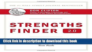 Ebook StrengthsFinder 2.0 Free Online