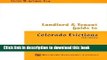 [Read PDF] Landlord and Tenant Guide to Colorado Evictions Ebook Online