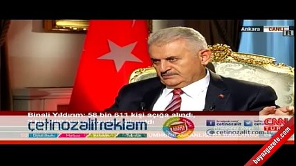 Başbakan Binali Yıldırım: Memuriyete girmiş 86 bin kişi çıkarılacak