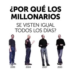 ¿Por qué los multimillonarios se visten igual todos los días?