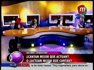 Informe ¿Qué es lo que mejor hacen? ¿cantar o actuar?