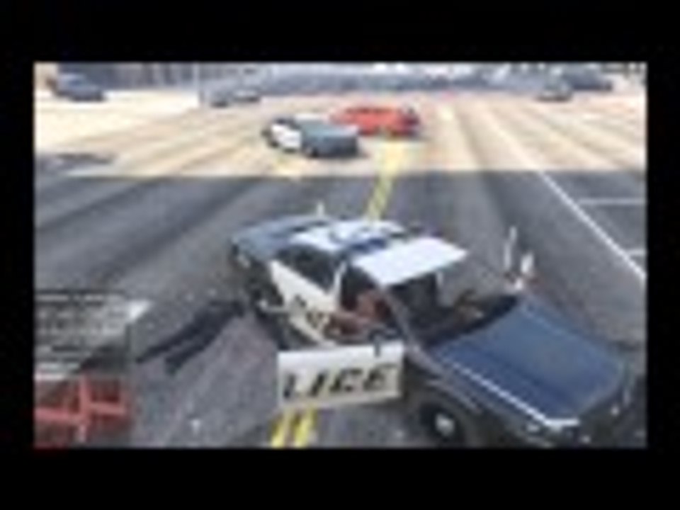 GTA V Online Funny Police Escape Fails