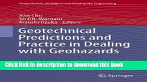 Books Geotechnical Predictions and Practice in Dealing with Geohazards (Geotechnical, Geological