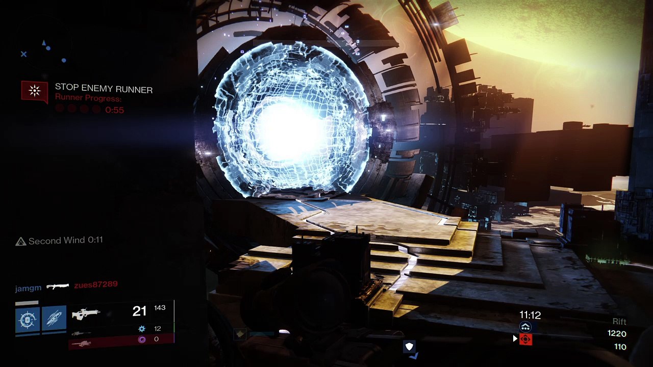 Enemy runner is lol