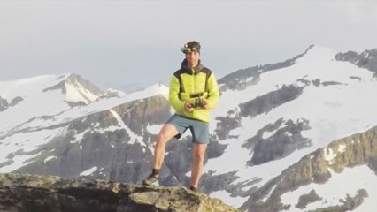 Trail Running An Insanely Scary Ridge