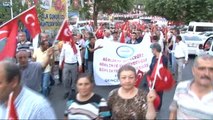 CHP Altındağ İlçe Başkanlığı Eski TBMM'ye Meşaleli Yürüyerek Demokrasi Yürüyüşü Gerçekleştirdi.