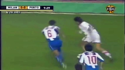 اهداف مباراة ميلان و بورتو 1-0 السوبر الاوربي 2003