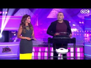 الليلة دي | أحمد السقا في تحدي الجري مع أروي