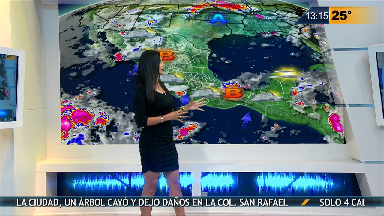 Susana Almeida Pronostico del Tiempo 2 de Agosto de 2016 Vesp.