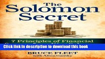 Books The Solomon Secret: 7 Principles of Financial Success from King Solomon, History s