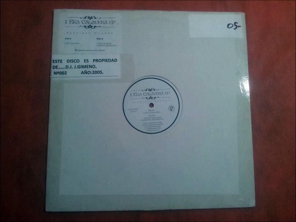 SANTIAGO POSADA.''1.ERA CALAVERA E.P.''.(DANZA CALAVERA.)(12''.)(2005.)