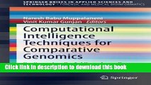 Ebook Computational Intelligence Techniques for Comparative Genomics: Dedicated to Prof. Allam