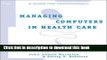 Books Managing Computers Health Care Full Online