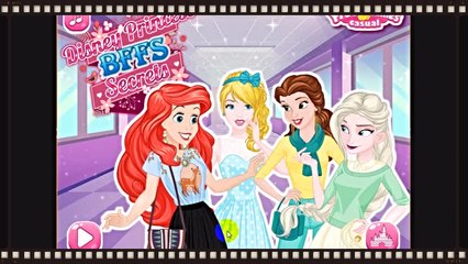 Disney Princess Bffs Secrets Top Baby Games ♥ Compilation HD ♥ Video Game 2016