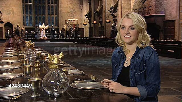 Evanna Lynch at A Tour of the Set of Harry Potter at Leavesden Studios - 30/03/2012