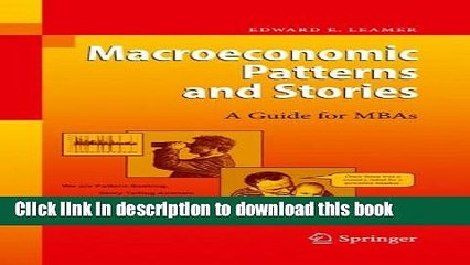 PDF  Macroeconomic Patterns and Stories  Online
