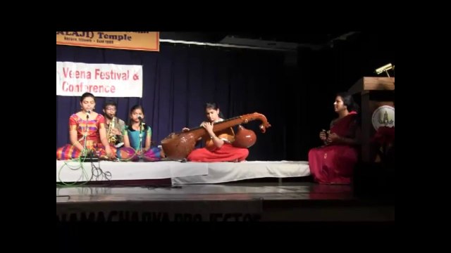 SAPNA PRESENTS 8TH VEENA CONFERENCE: 2016: SARASWATHI RANGANATHAN: ENSEMBLE OF RAGAS: PART ONE