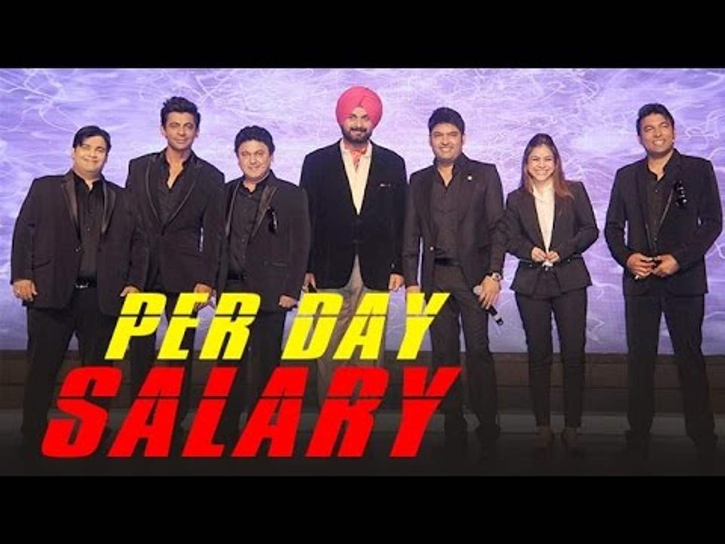 Per Day Salary of The Kapil Sharma Show Actors - video Dailymotion