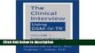 Books The Clinical Interview Using DSM-IV-TR, Vol. 1: Fundamentals 1st (first) edition Full Download
