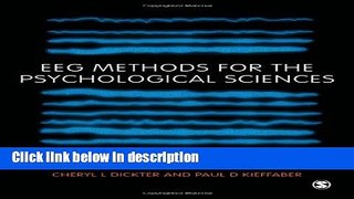 Ebook EEG Methods for the Psychological Sciences (The Sage Library of Methods in Social and