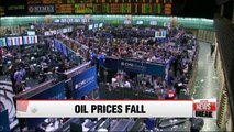 International crude oil prices plunge amid oversupply concerns