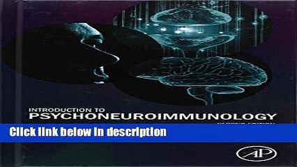 Books Introduction to Psychoneuroimmunology, Second Edition Free Online