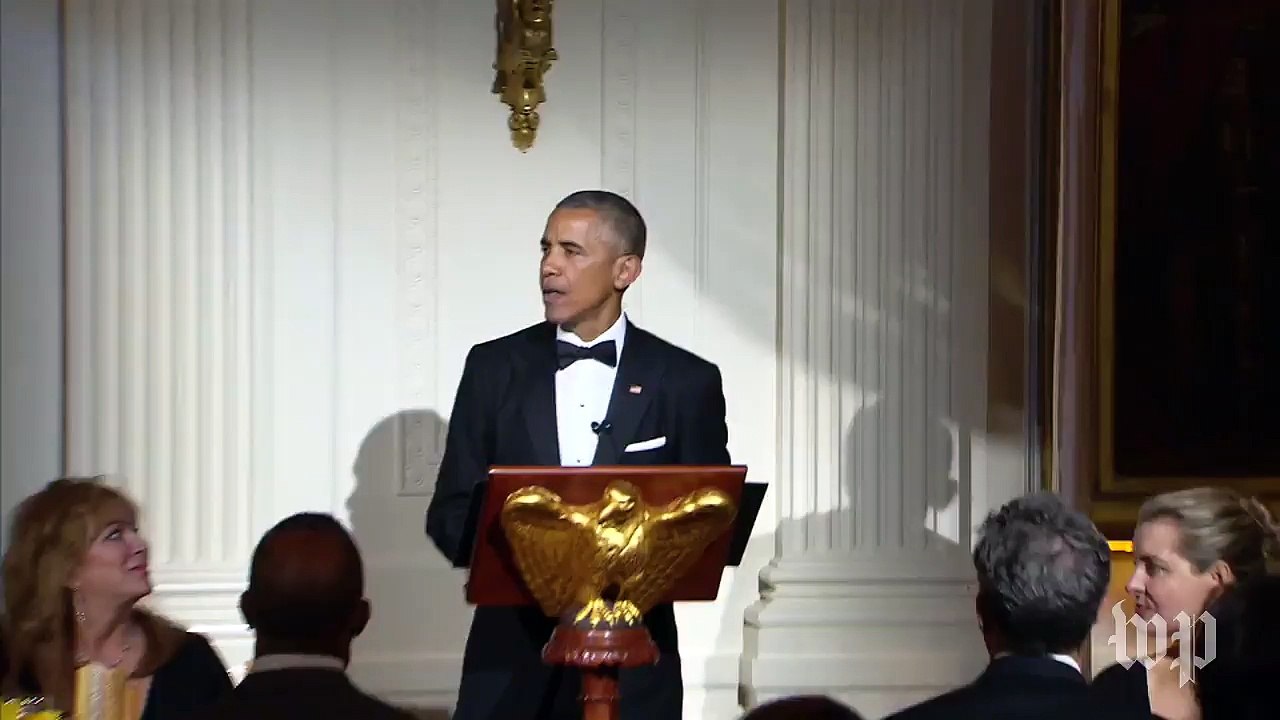 Obama's toast at state dinner: Singaporeans take food 'seriously'