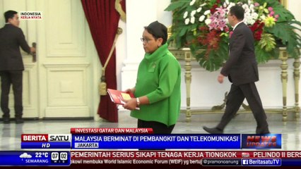 Presiden Sepakati Kerjasama Ekonomi dengan Qatar dan Malaysia