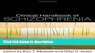 Books Clinical Handbook of Schizophrenia Full Online