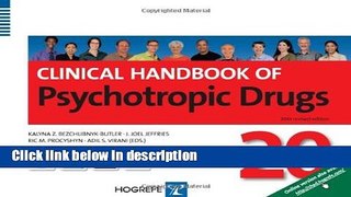 Books Clinical Handbook of Psychotropic Drugs Full Online