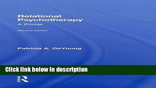 Ebook Relational Psychotherapy: A Primer Full Online