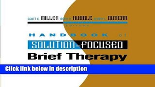 Ebook Handbook of Solution-Focused Brief Therapy Full Online