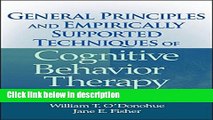 Ebook General Principles and Empirically Supported Techniques of Cognitive Behavior Therapy Free