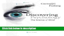 Books Cengage Advantage Books: Discovering Psychology: The Science of Mind Full Online