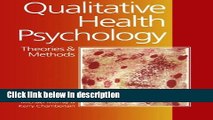 Ebook Qualitative Health Psychology: Theories and Methods Free Online