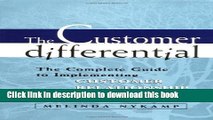 Books The Customer Differential  Complete Guide to Implementing Customer Relationship Management