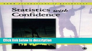 Ebook Statistics with Confidence: An Introduction for Psychologists (SAGE Foundations of